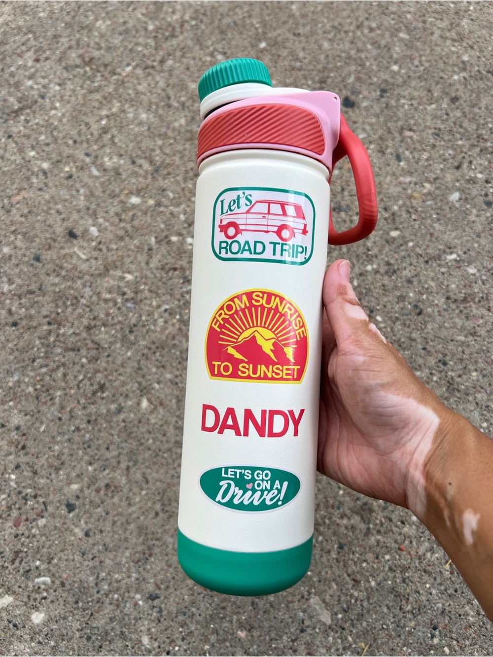 Starbucks x Dandy collab water bottle nwt